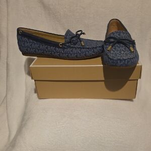 Michael Kors Blue Loafers